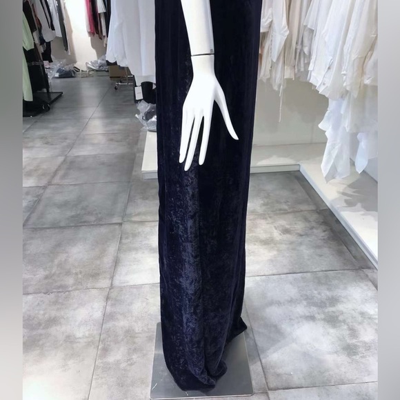 US 8 Stella McCartney embellished lace velvet gown NWT - Picture 8 of 10